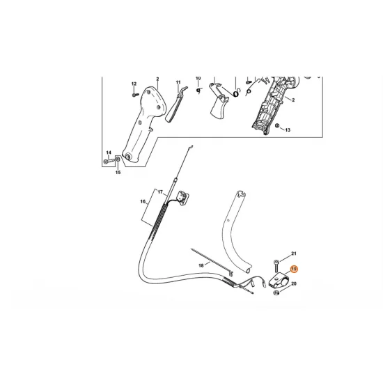 STIHL  Mocowanie 4601 791 5400